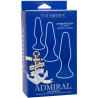 Calexotics - Admiral Kit 3 Plug Anal Bleu